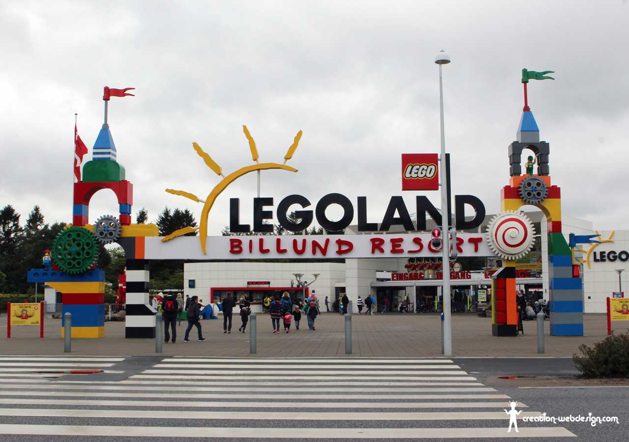 Entrée Legoland Billund resort